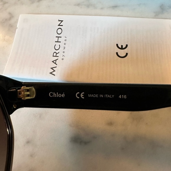Chloe CE665S 036 Clear Plum Purple with Gold Women\'s Sunglasses 60-15 140 #2 main image 4